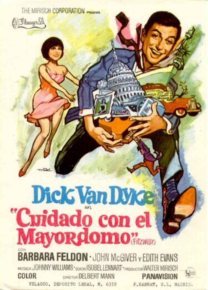 Poster de CUIDADO CON EL MAYORDOMO en español