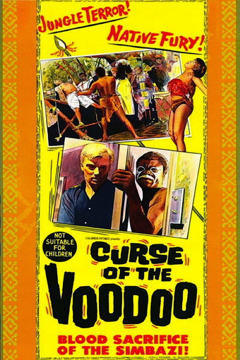 Poster de CURSE OF THE VOODOO en inglés