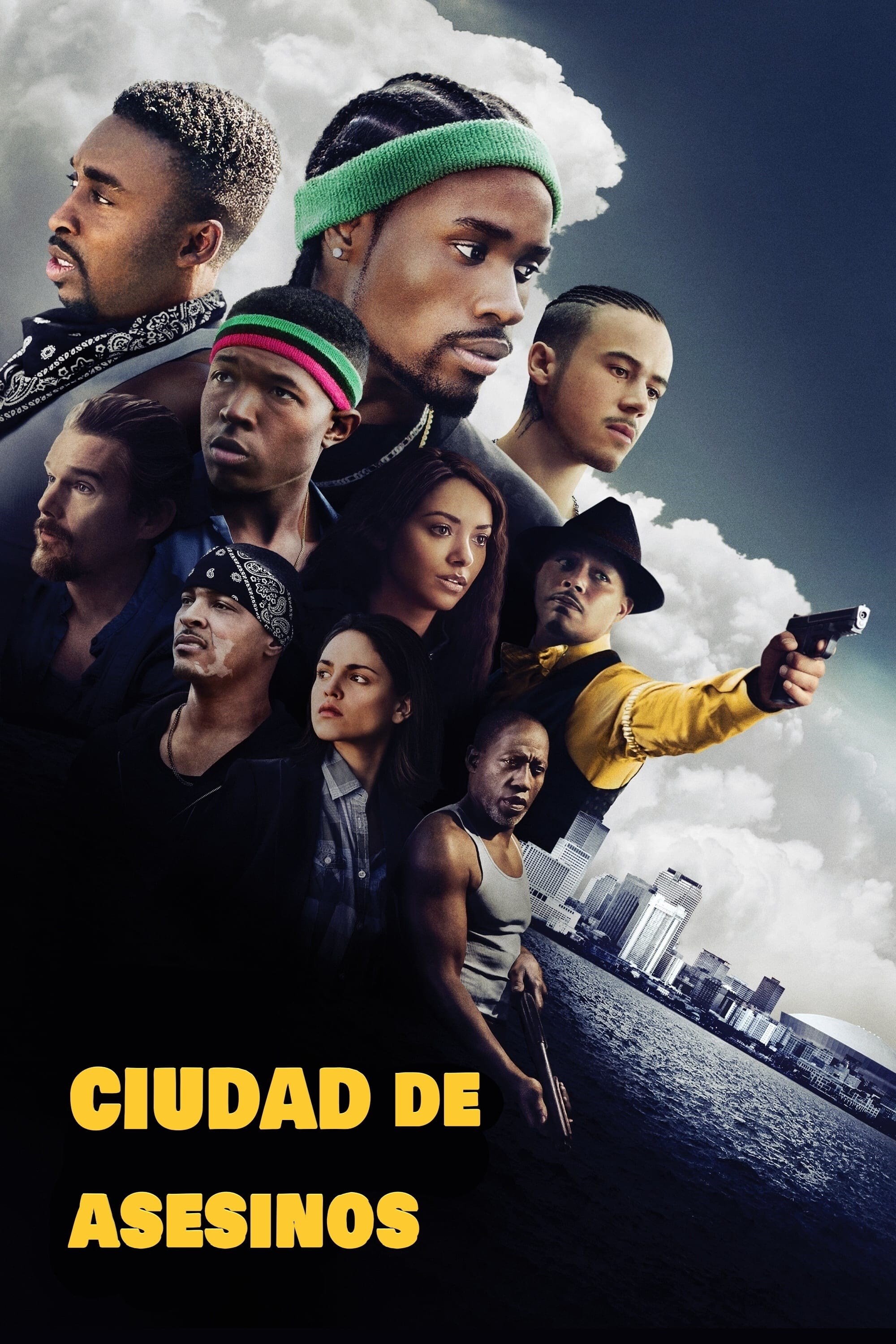 Poster de CUT THROAT CITY en español