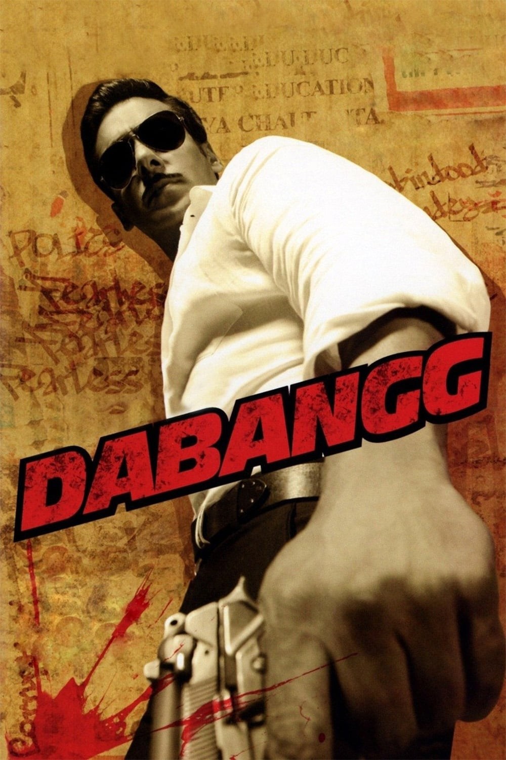 Poster de DABANGG en inglés