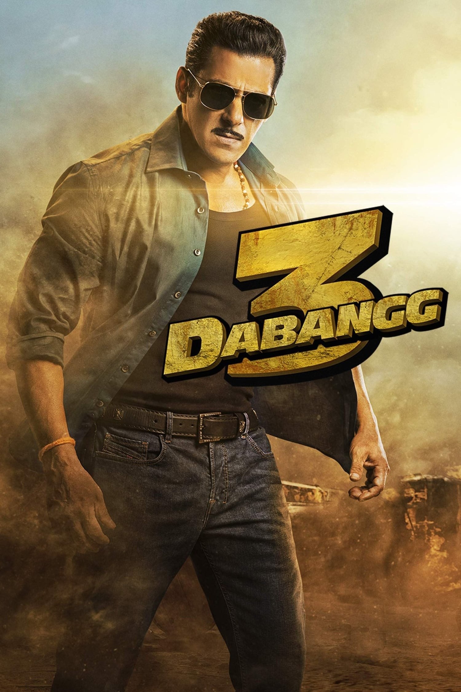 Poster de DABANGG 3 en inglés