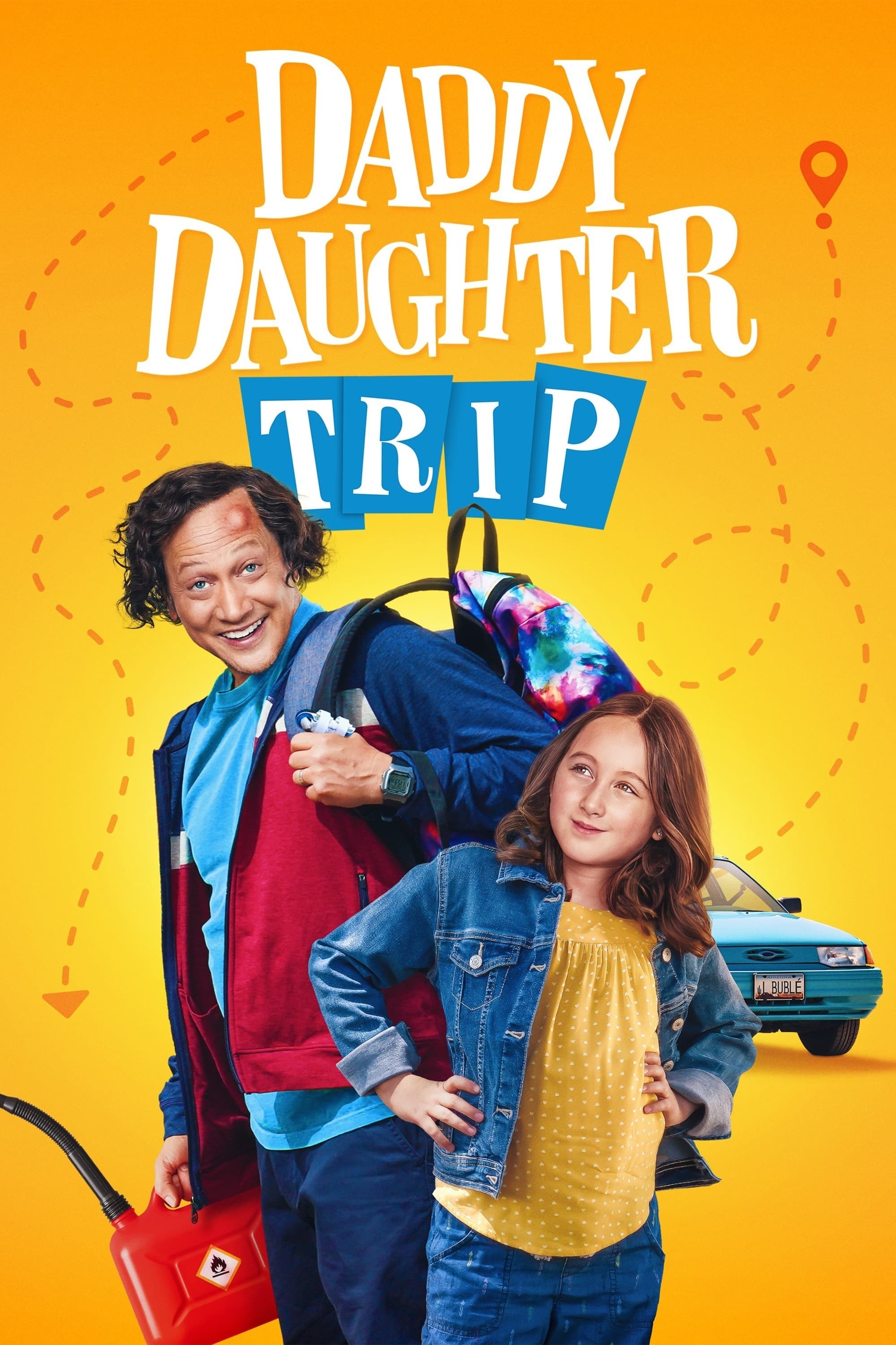 Poster de DADDY DAUGHTER TRIP en inglés