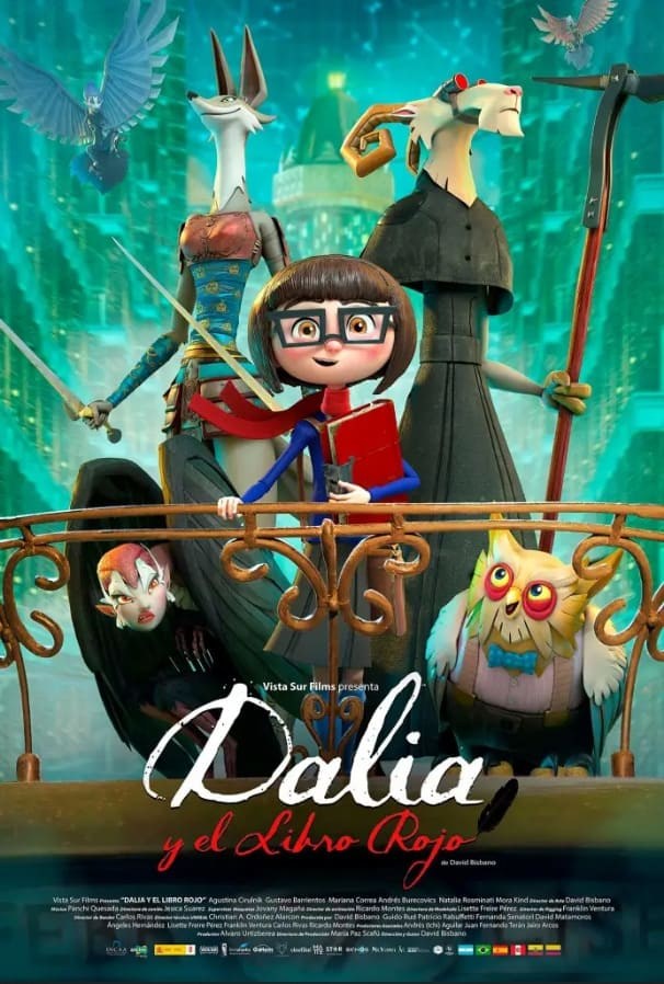 Poster de DALIA Y EL LIBRO ROJO