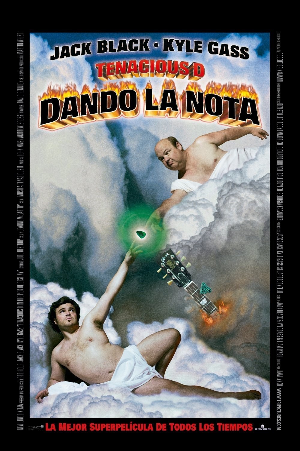 Poster de TENACIOUS D: DANDO LA NOTA en español