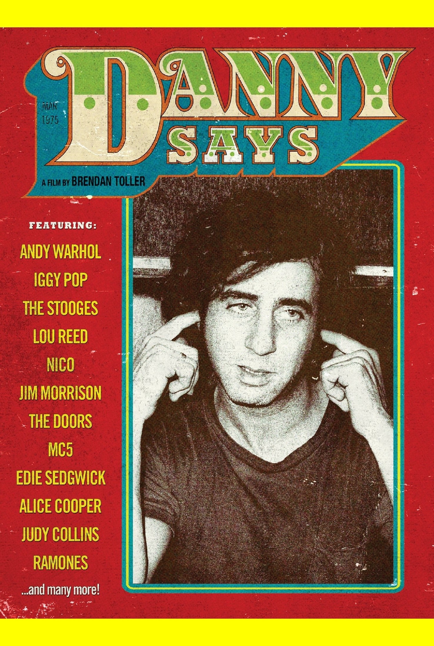 Poster de DANNY SAYS  en inglés