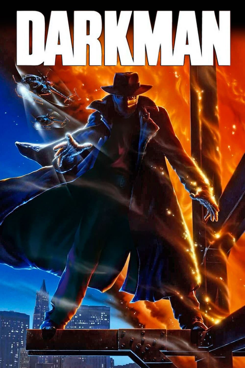 Poster de DARKMAN en inglés