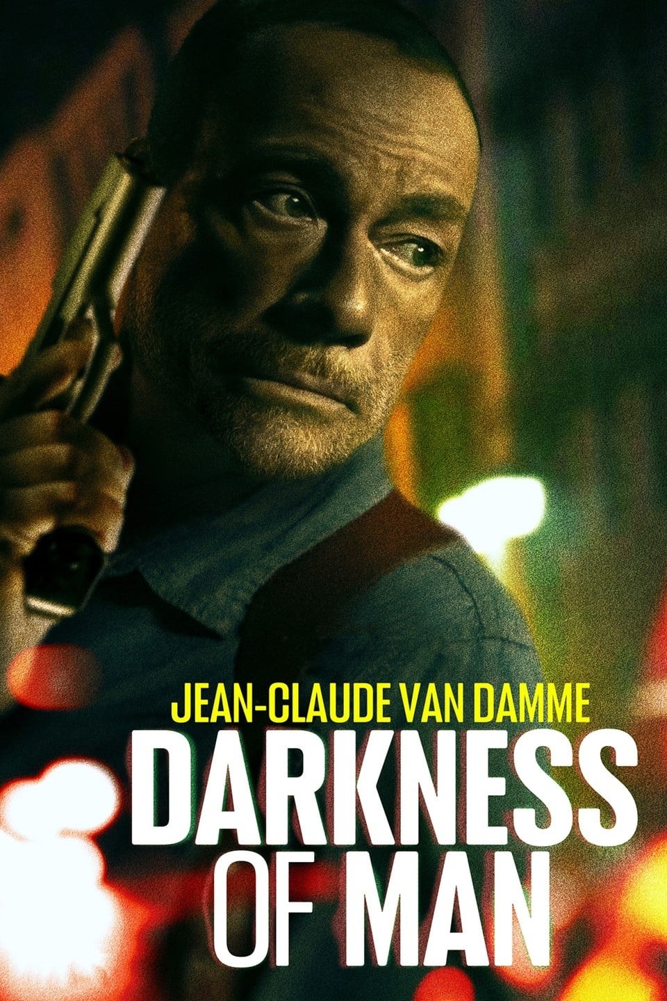 Poster de DARKNESS OF MAN en inglés