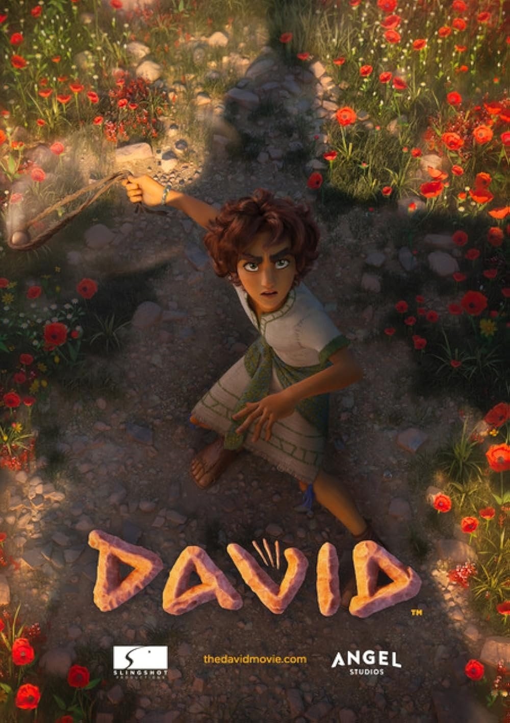Poster de DAVID en inglés