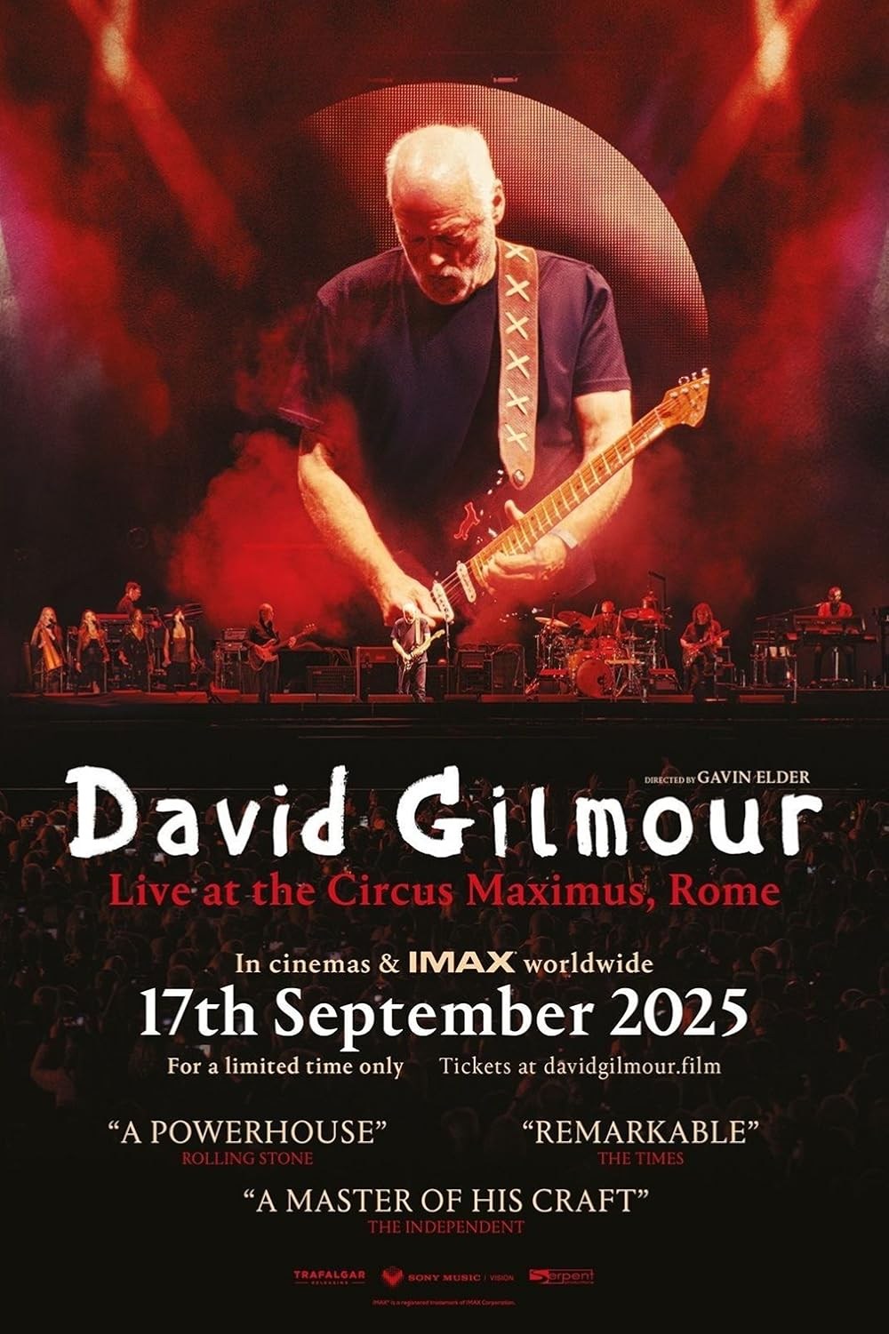 Poster de DAVID GILMOUR LIVE AT THE CIRCUS MAXIMUS, ROME