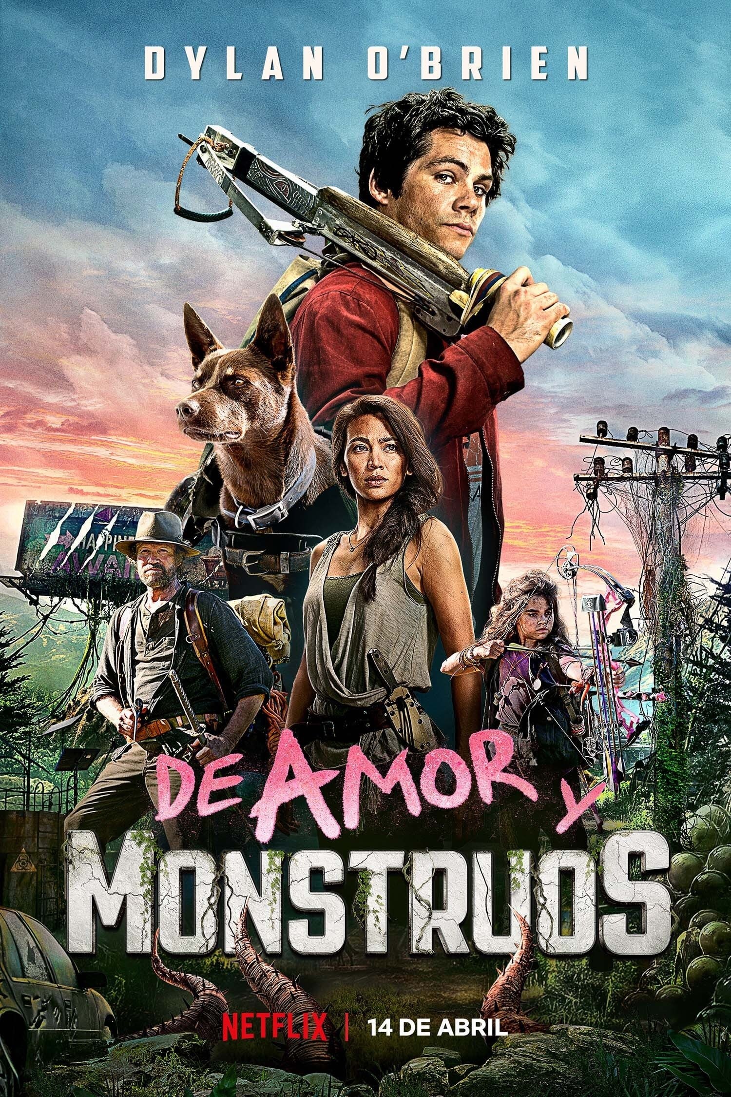 Poster de DE AMOR Y MONSTRUOS en español