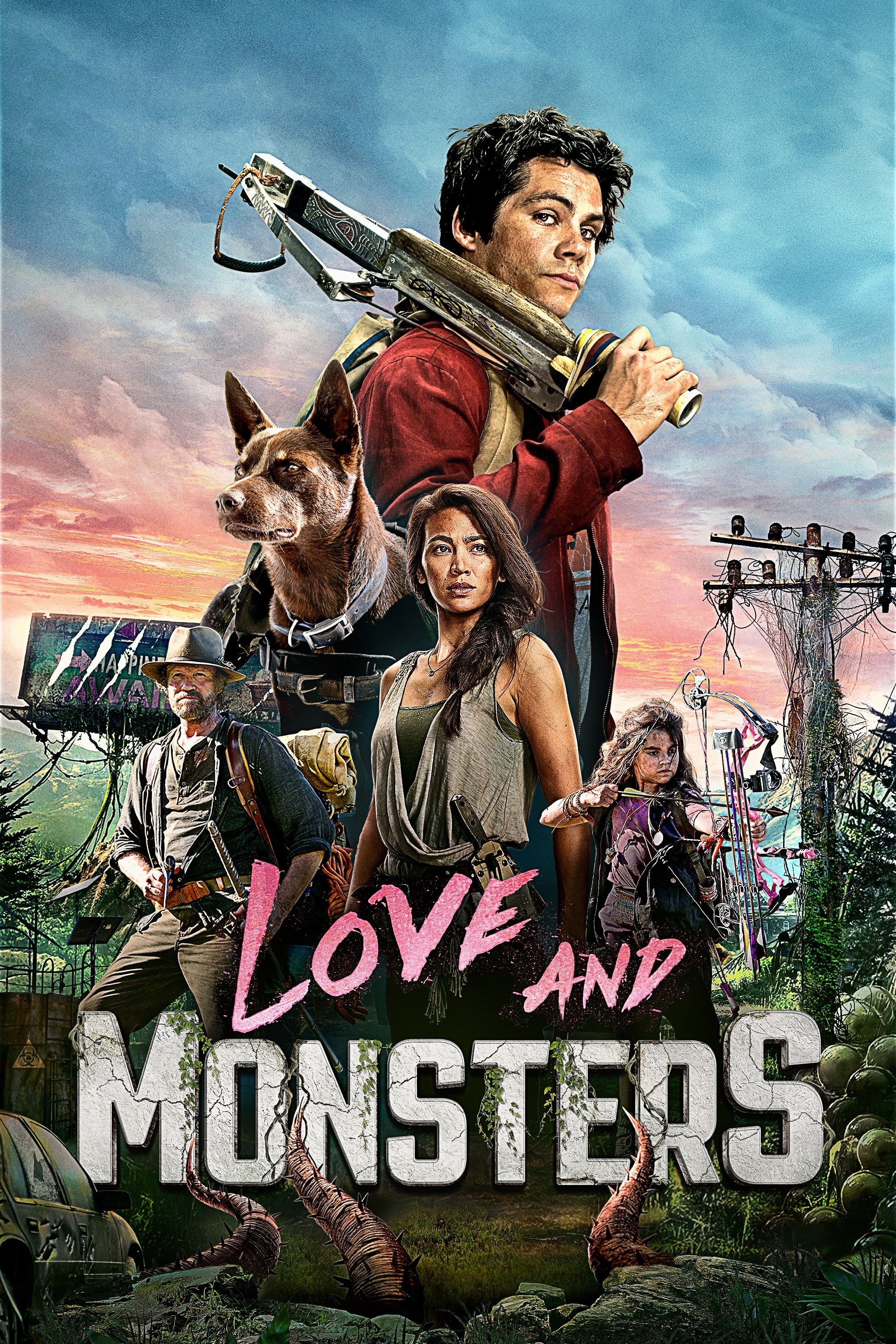 Poster de DE AMOR Y MONSTRUOS en inglés