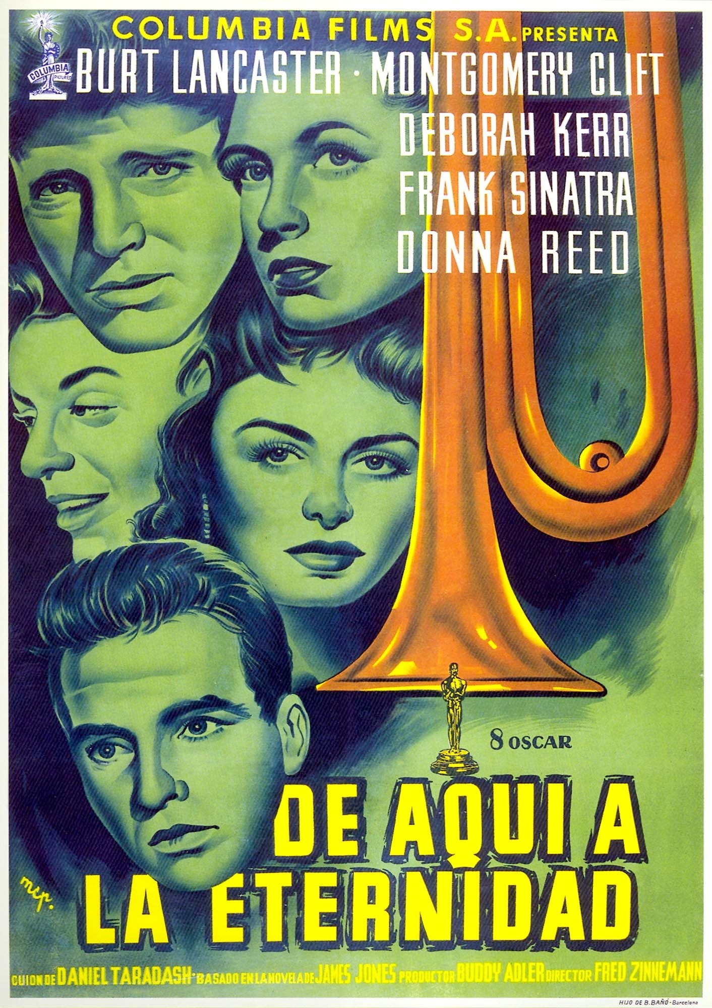 Poster de DE AQUÍ A LA ETERNIDAD en español