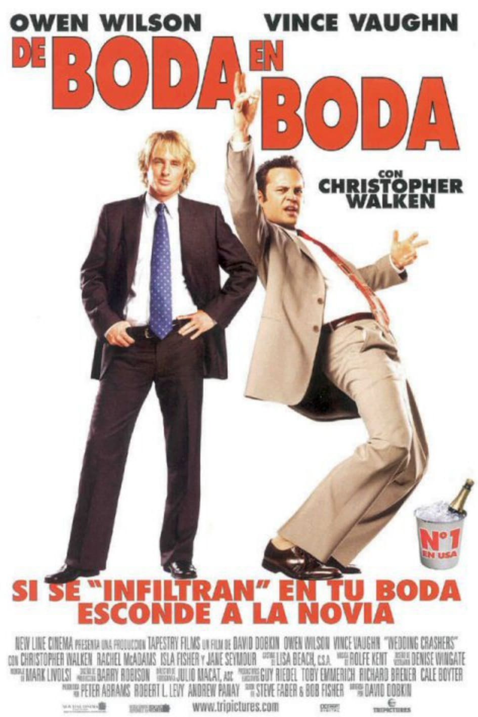 Poster de DE BODA EN BODA en español