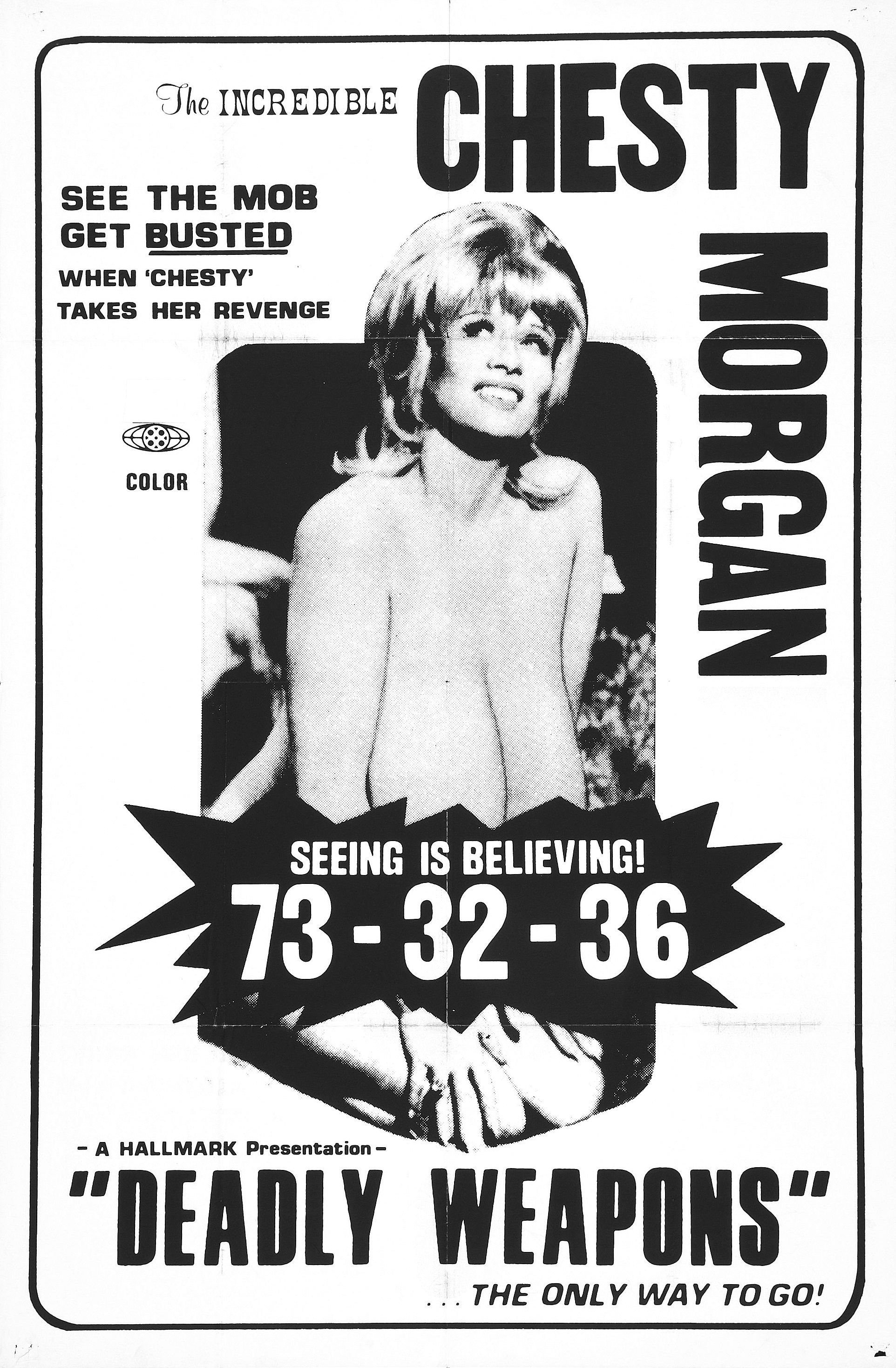 Poster de DEADLY WEAPONS en inglés