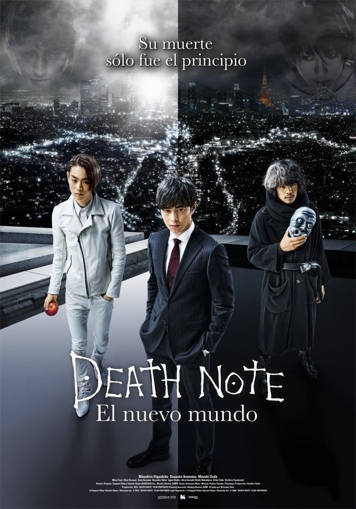 Poster de DEATH NOTE. EL NUEVO MUNDO en español