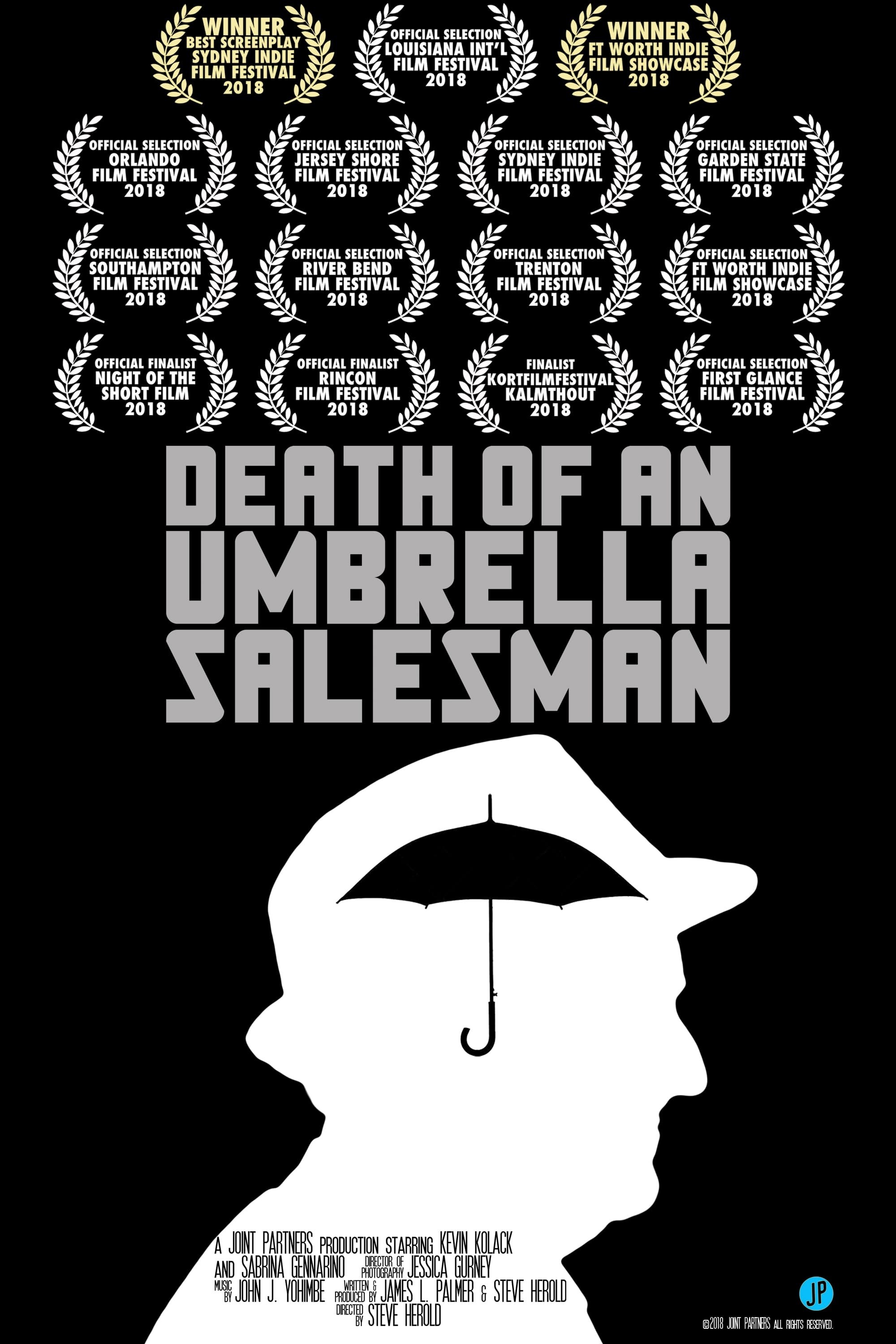 Poster de DEATH OF AN UMBRELLA SALESMAN en inglés