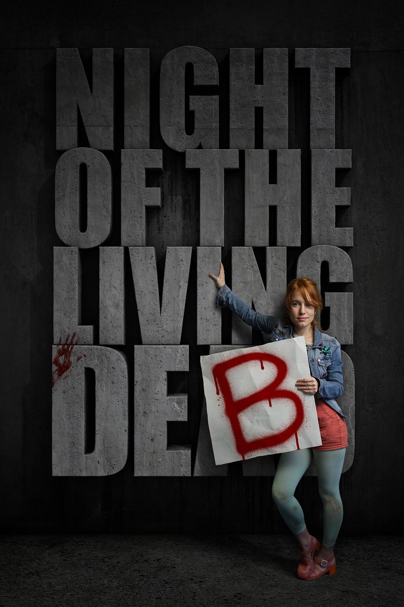 Poster de DEB CONTRA LOS ZOMBIES en inglés