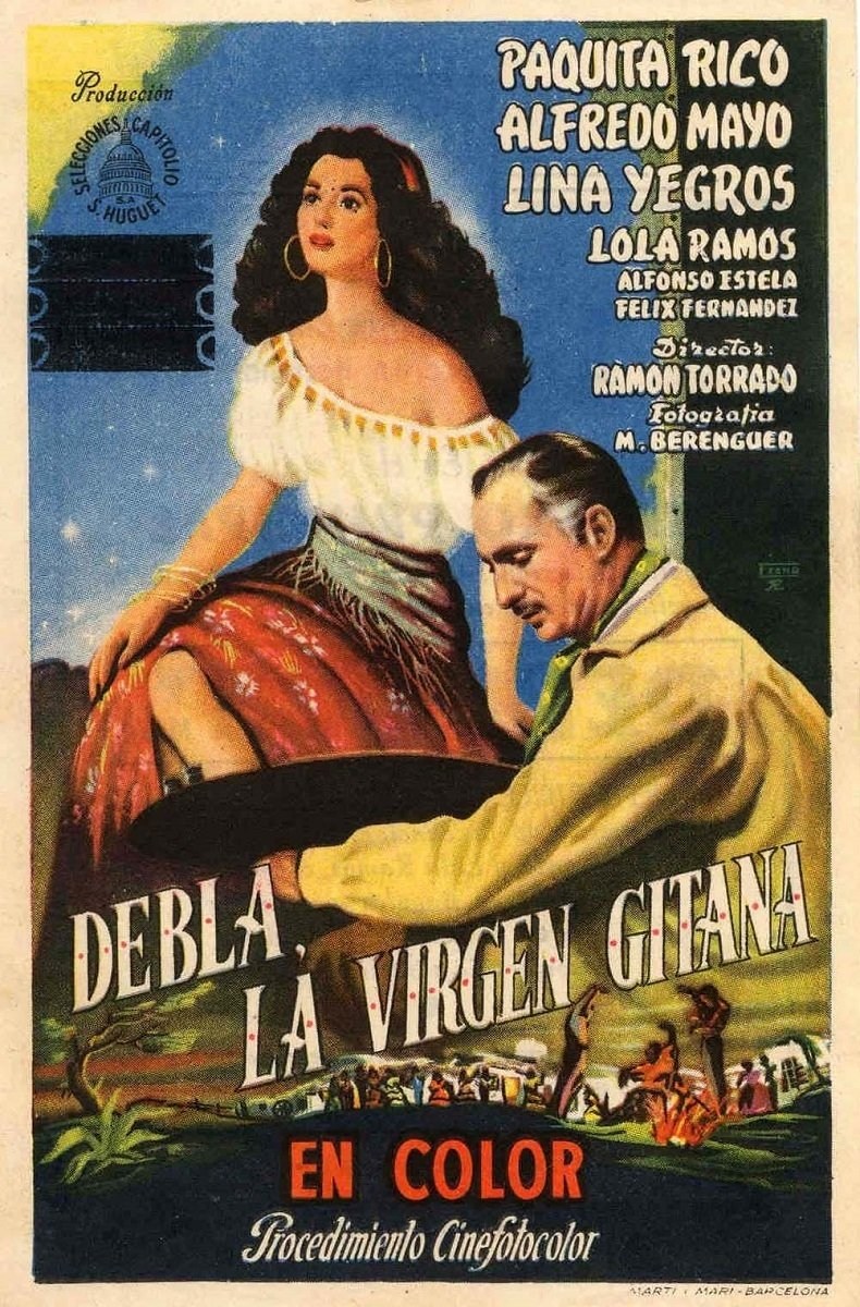 Poster de DEBLA, LA VIRGEN GITANA en español