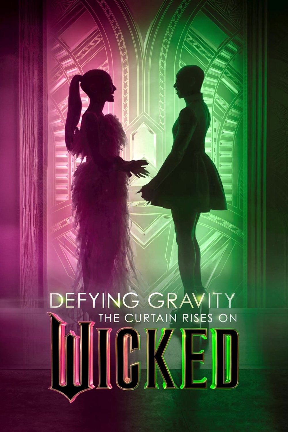 Poster de DEFYING GRAVITY: THE CURTAIN RISES ON WICKED en inglés