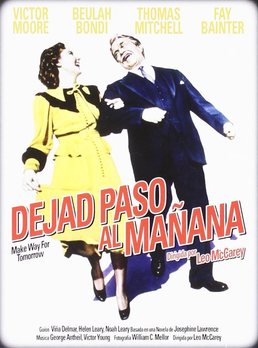 Poster de DEJAD PASO AL MAÑANA en español