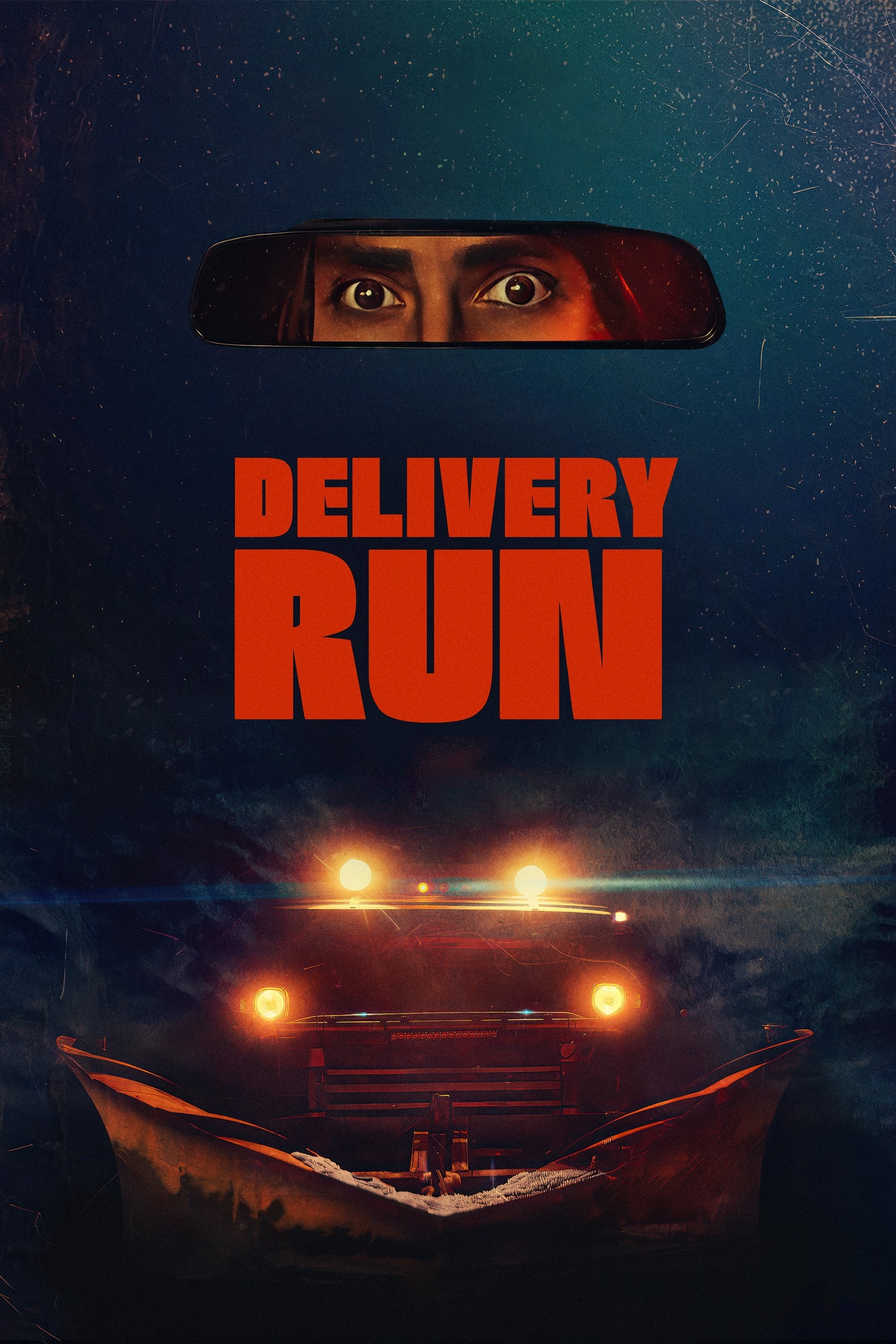 Poster de DELIVERY RUN en inglés