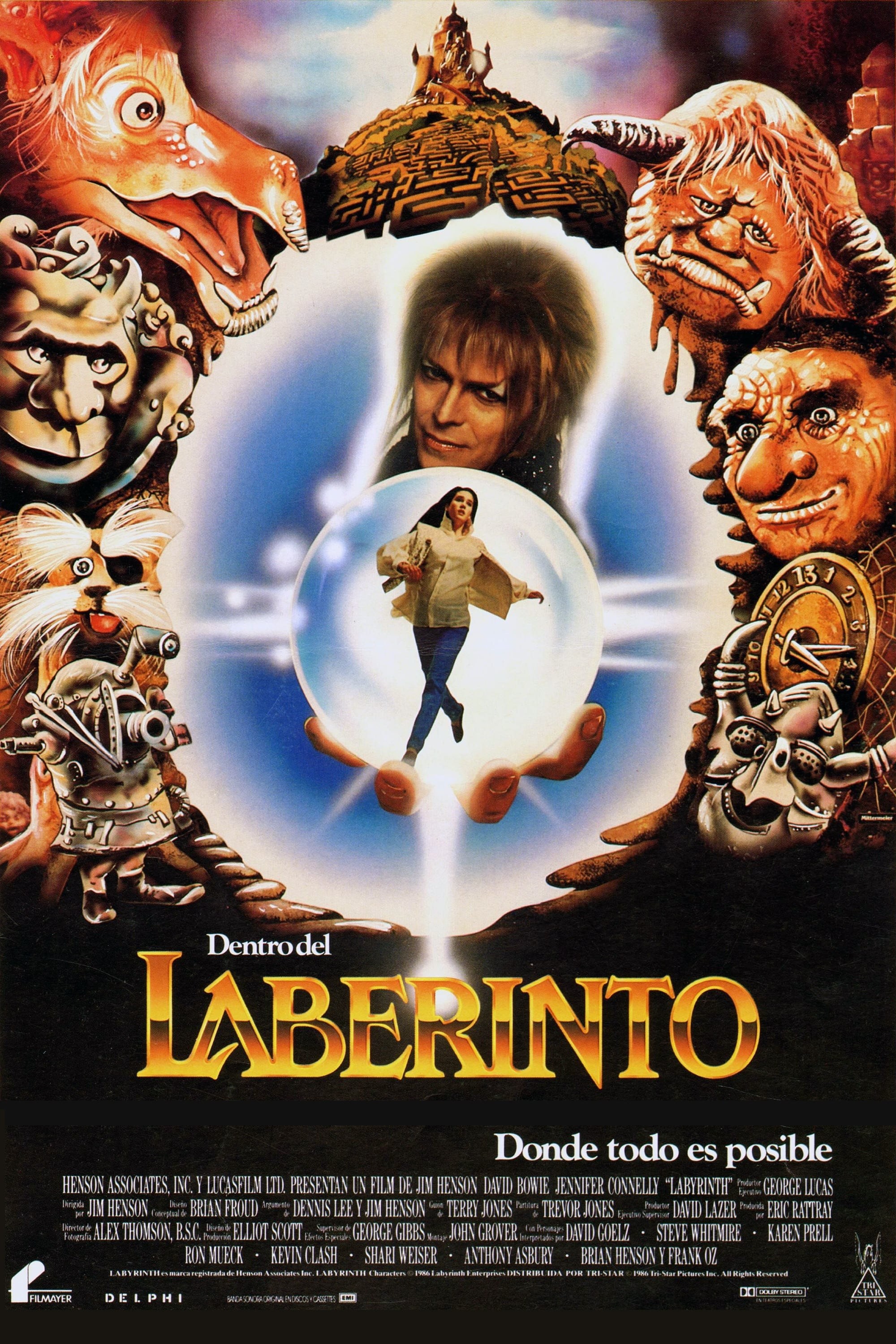 Poster de DENTRO DEL LABERINTO en español