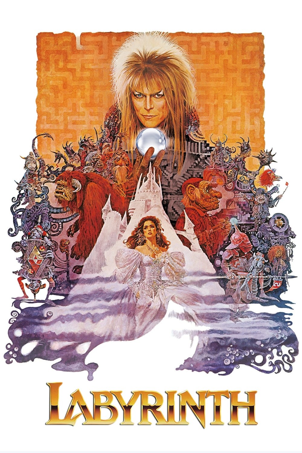 Poster de DENTRO DEL LABERINTO en inglés