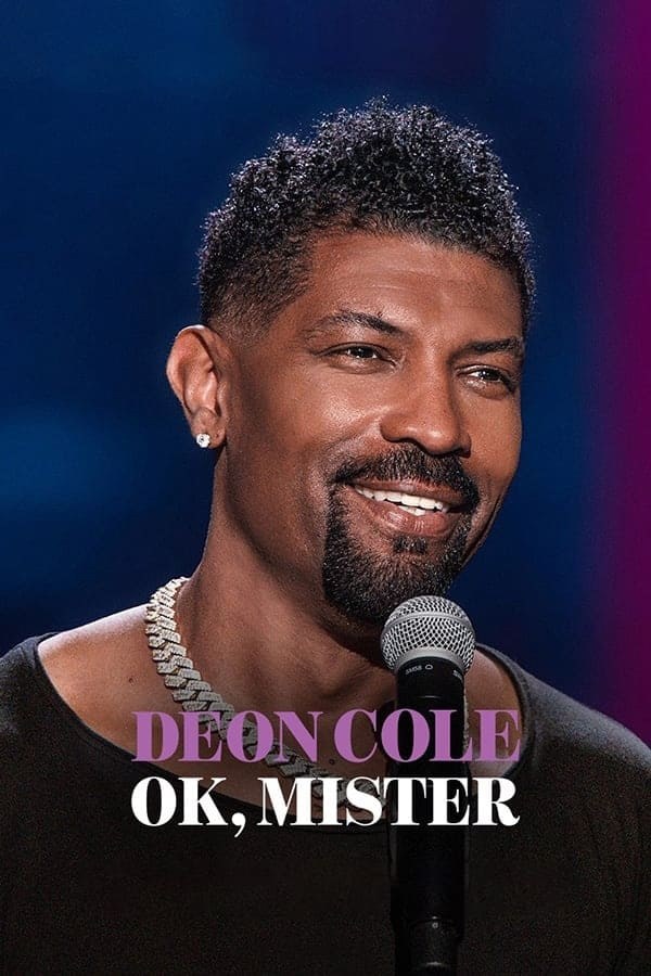 Poster de DEON COLE: OK, MISTER en inglés