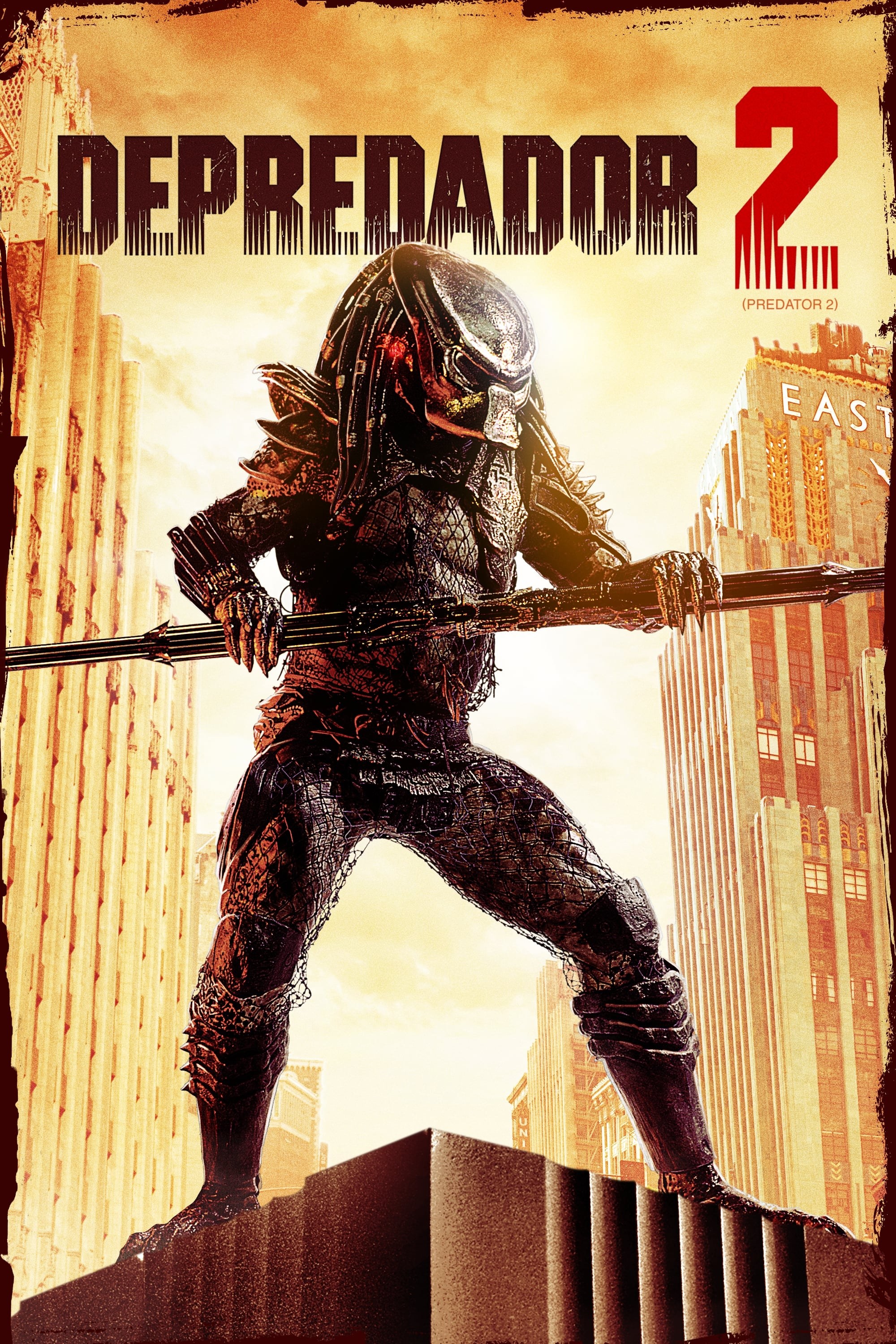 Poster de DEPREDADOR 2 en español