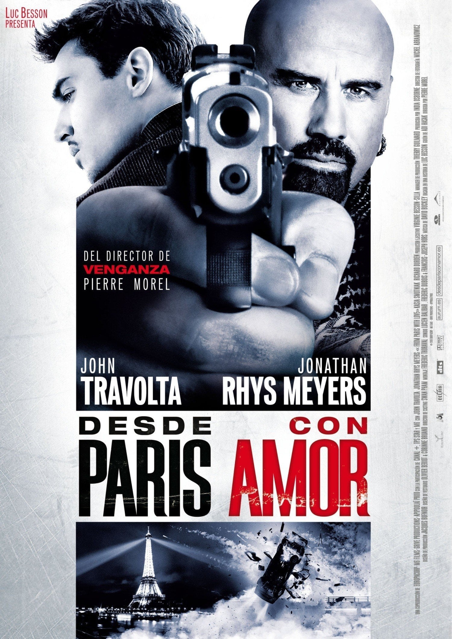 Poster de DESDE PARÍS CON AMOR en español