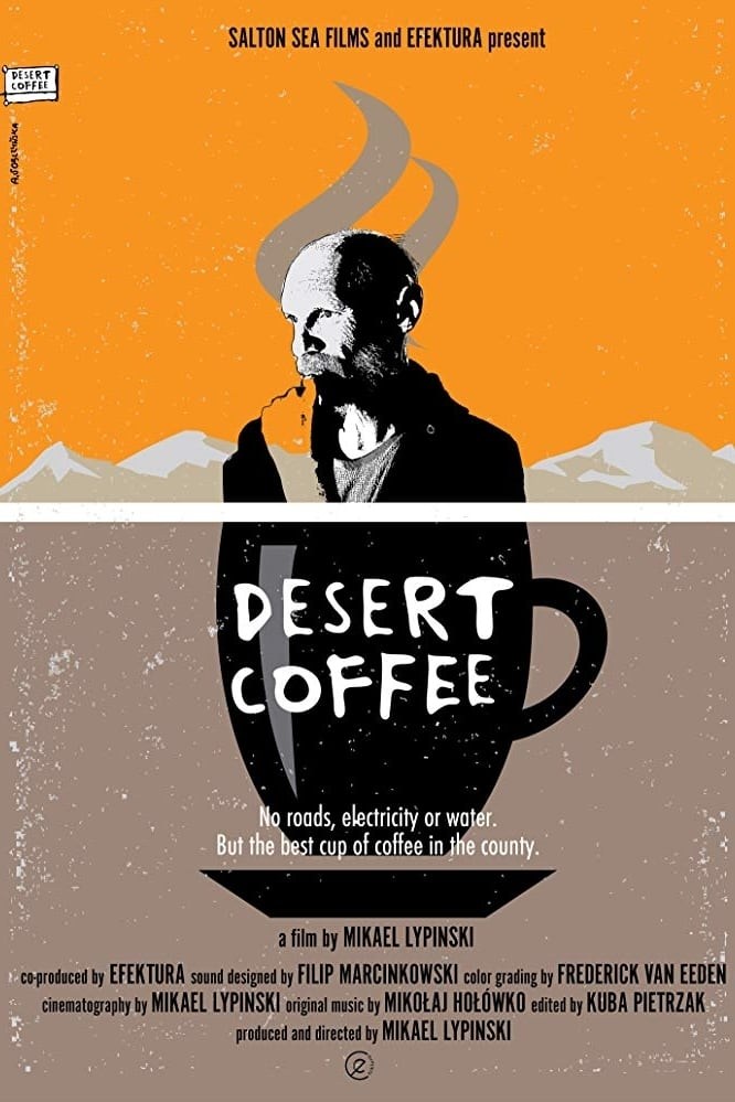 Poster de DESERT COFFEE en inglés
