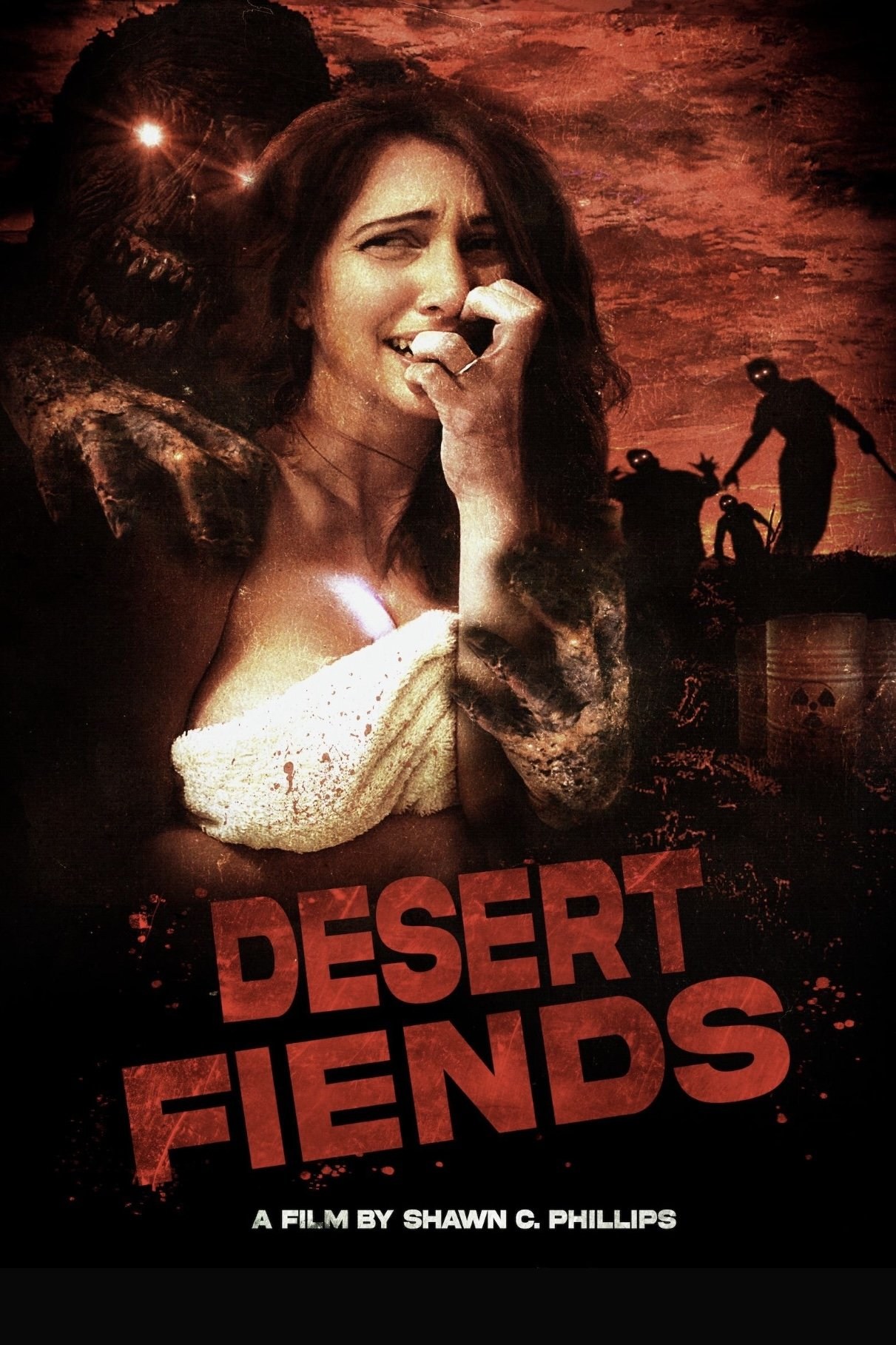 Poster de DESERT FIENDS en inglés