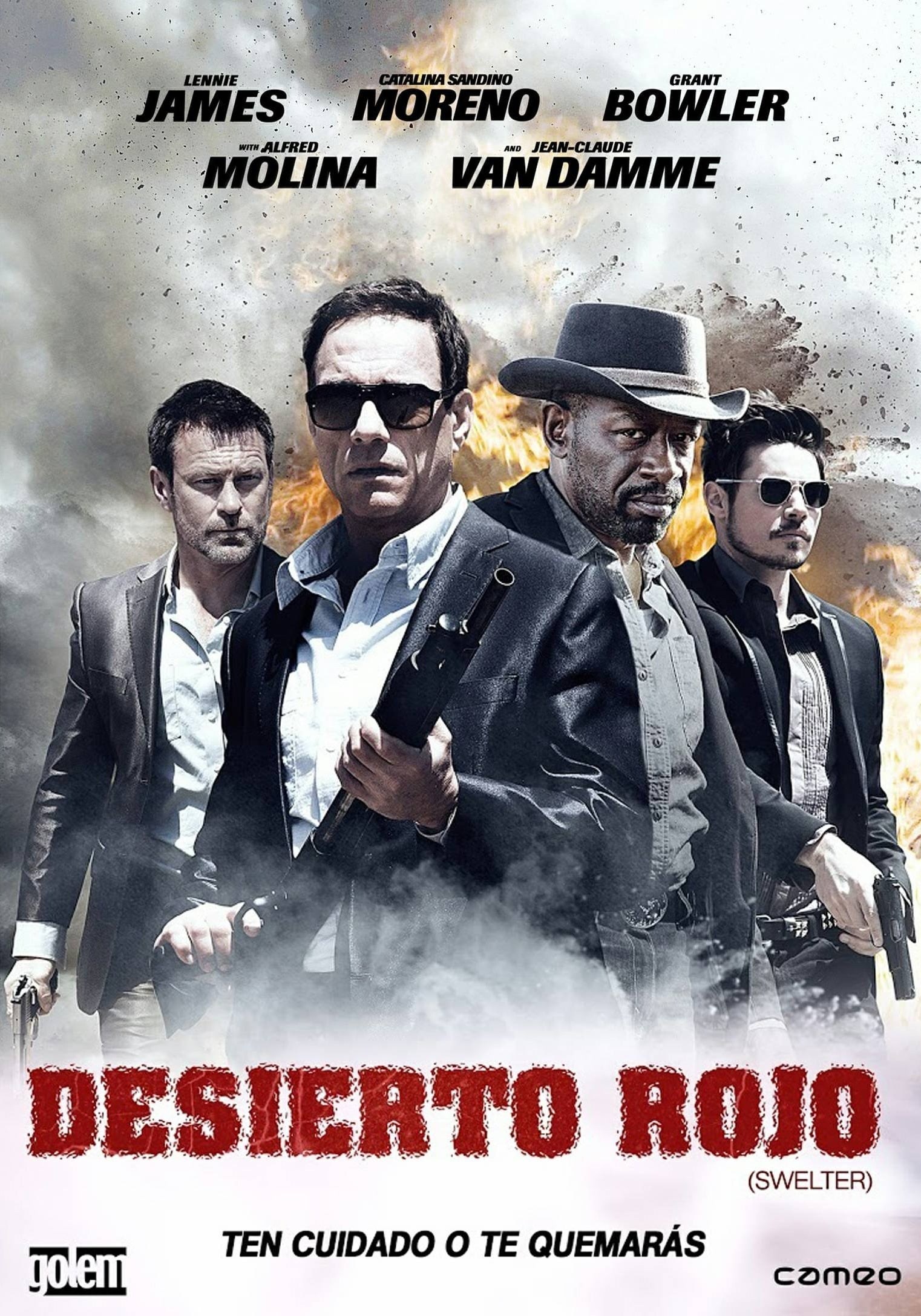 Poster de DESIERTO ROJO en español