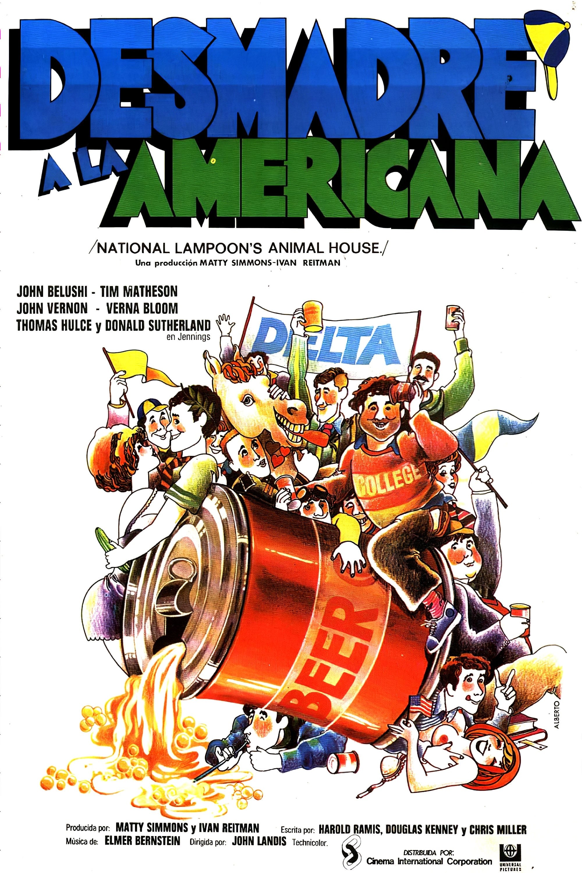 Poster de DESMADRE A LA AMERICANA en español
