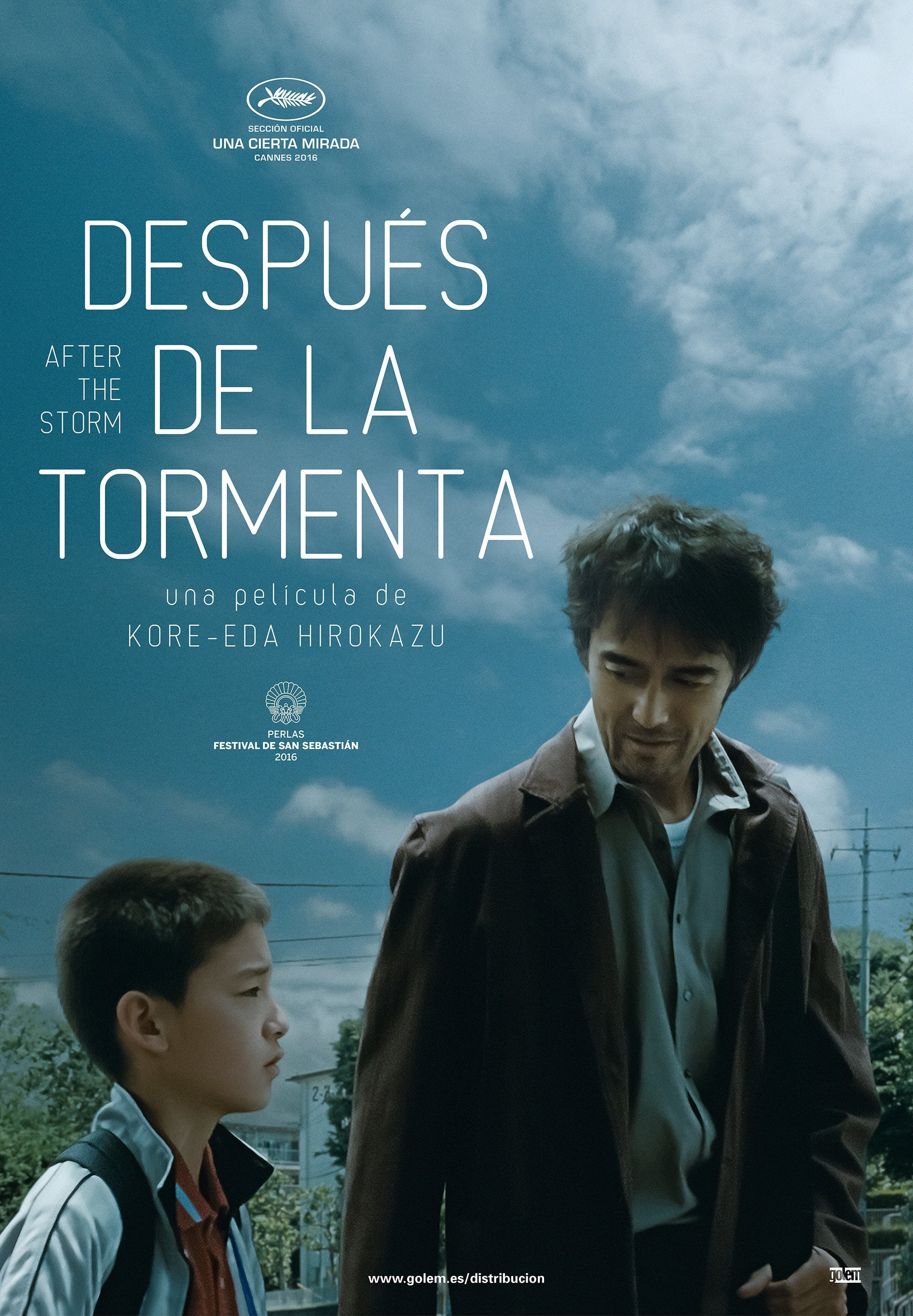 Poster de DESPUÉS DE LA TORMENTA en español
