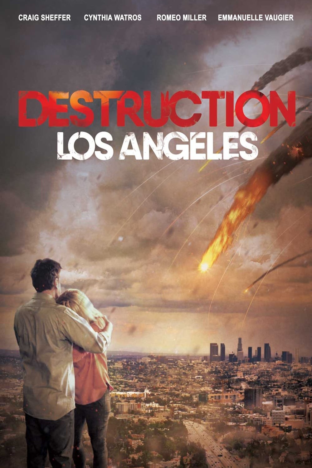 Poster de DESTRUCCIÓN EN LOS ÁNGELES en inglés