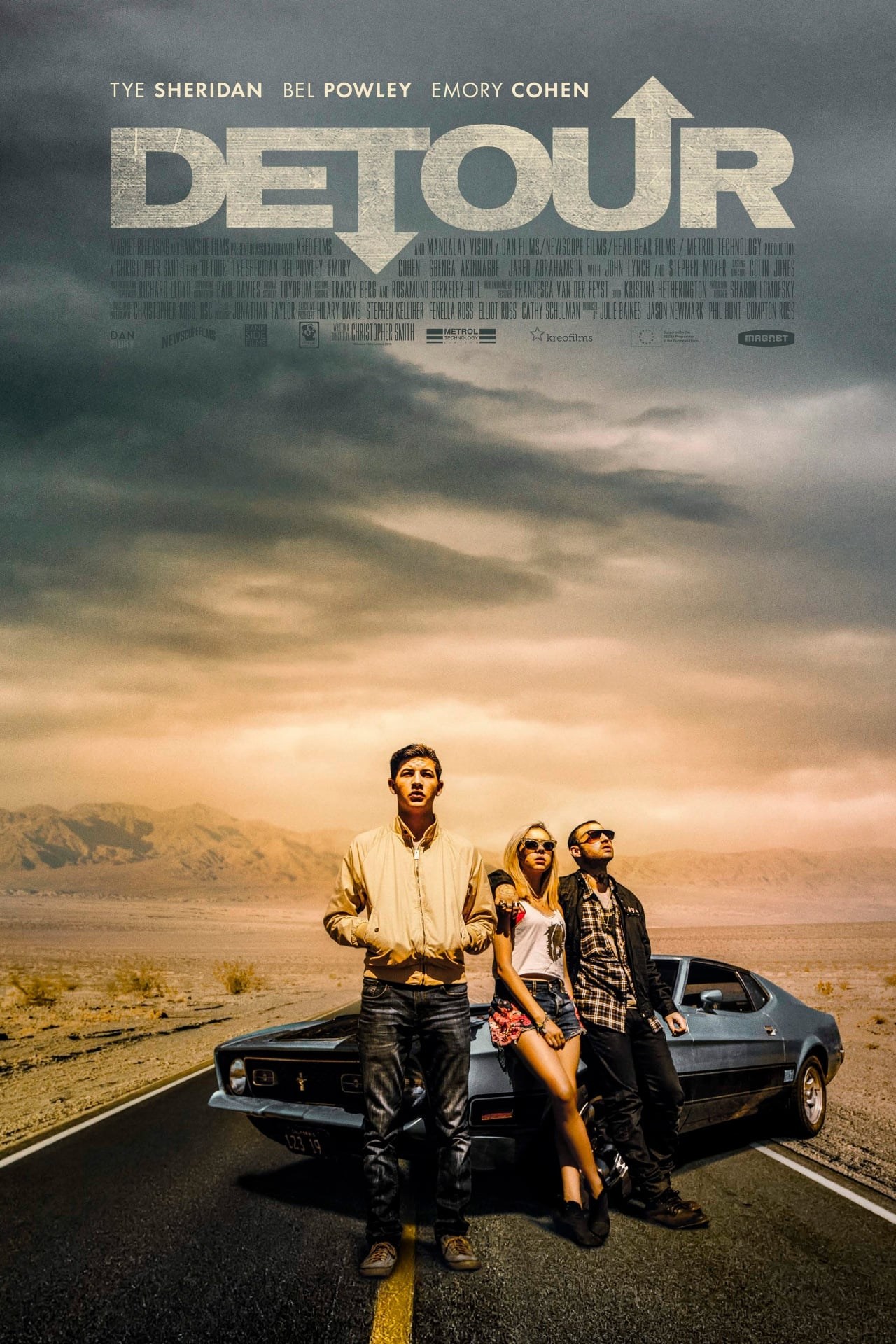 Poster de DETOUR en inglés