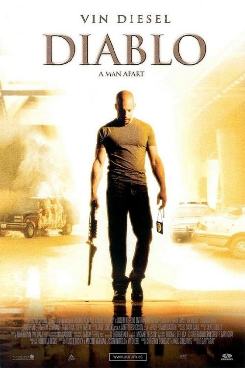 Poster de DIABLO (A MAN APART) en español