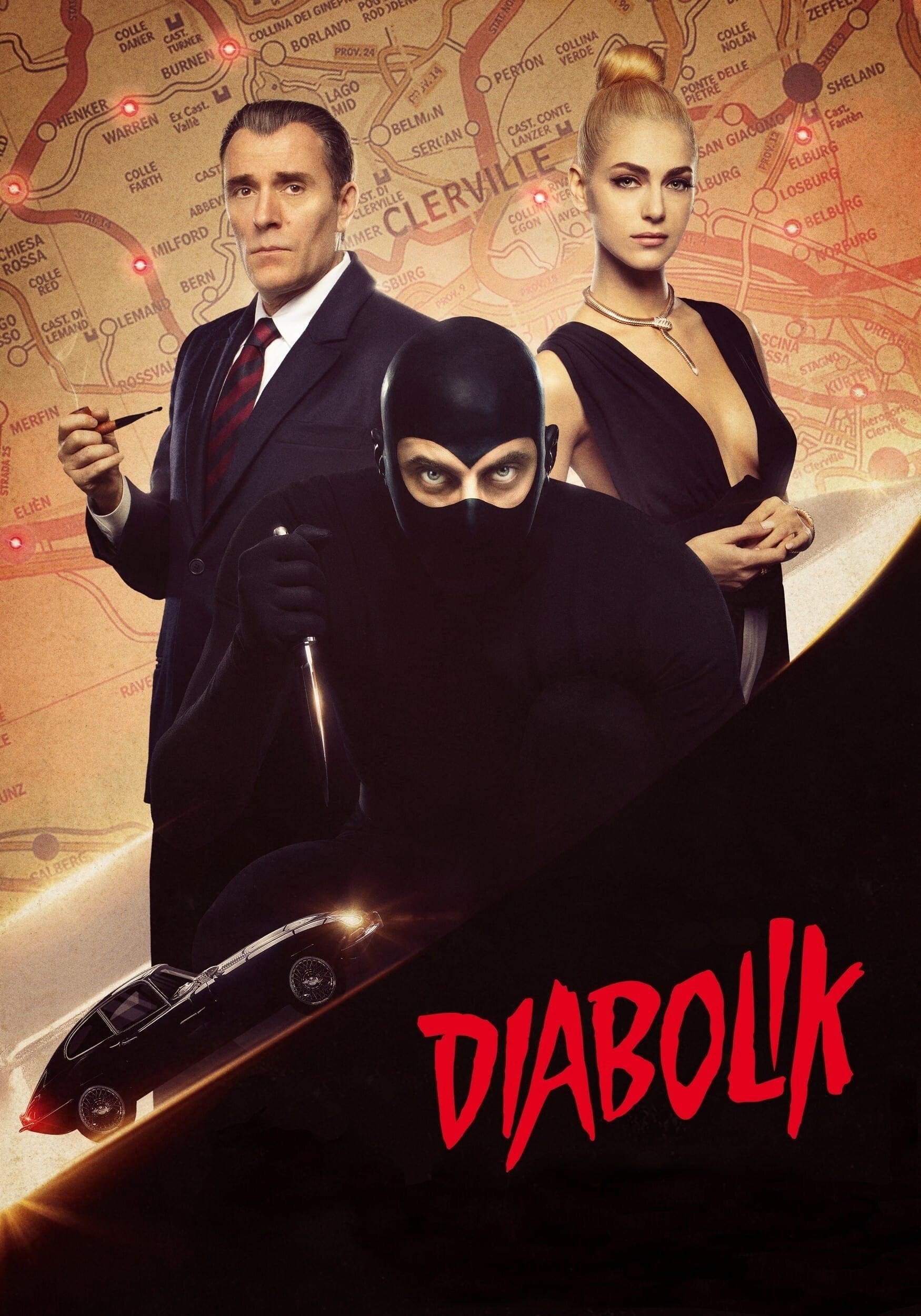 Poster de DIABOLIK en inglés