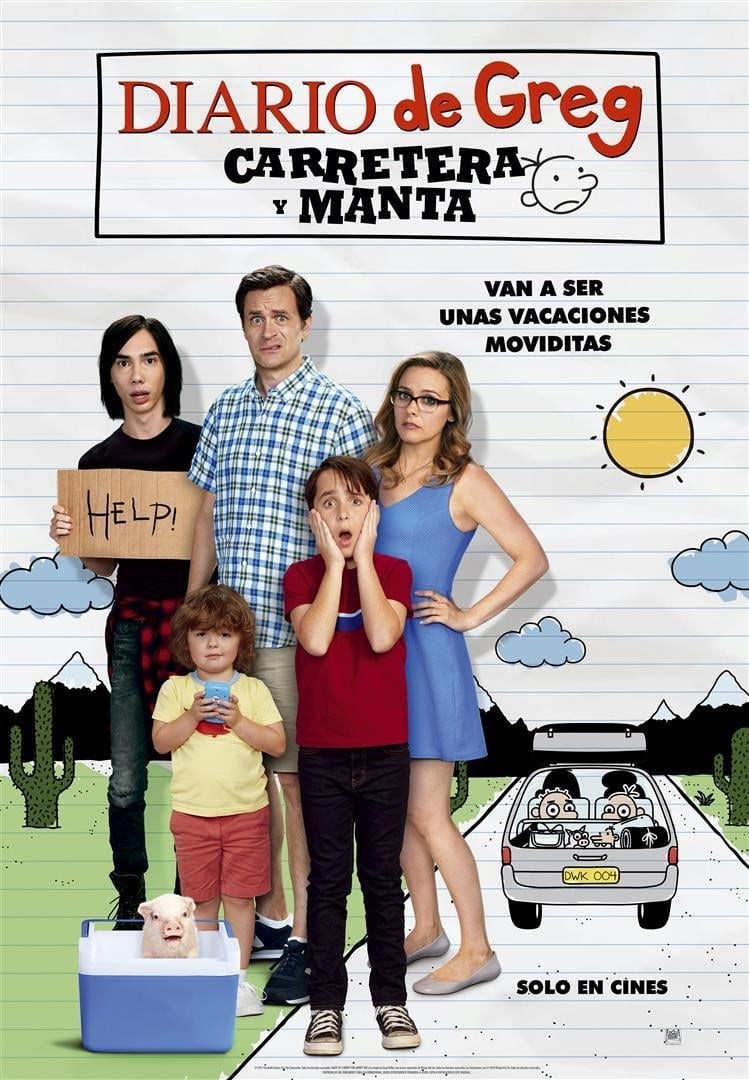 Poster de DIARIO DE GREG: CARRETERA Y MANTA en español