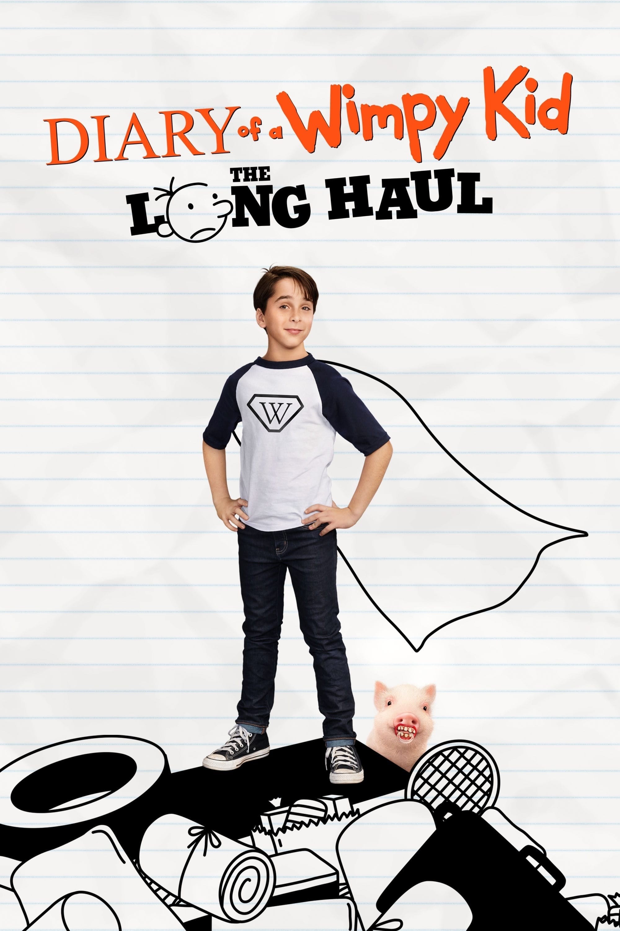 Poster de DIARIO DE GREG: CARRETERA Y MANTA en inglés