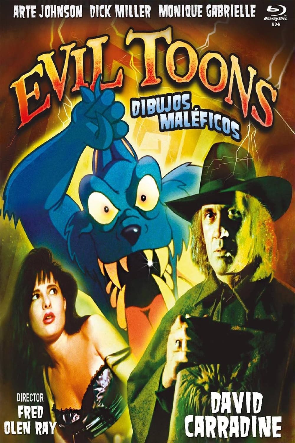 Poster de DIBUJOS MALEFICOS en español
