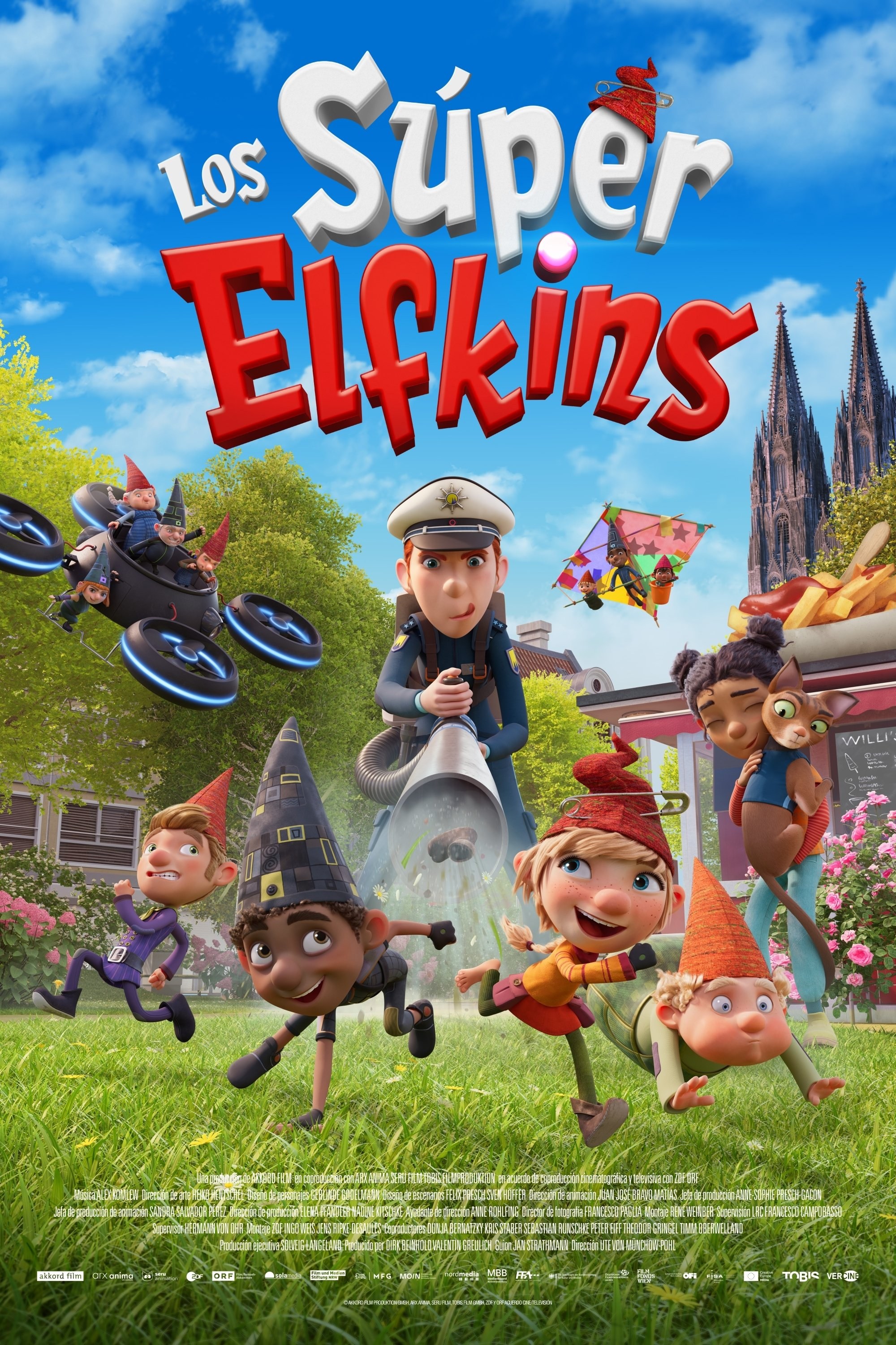 Poster de THE SUPER ELFKINS en español