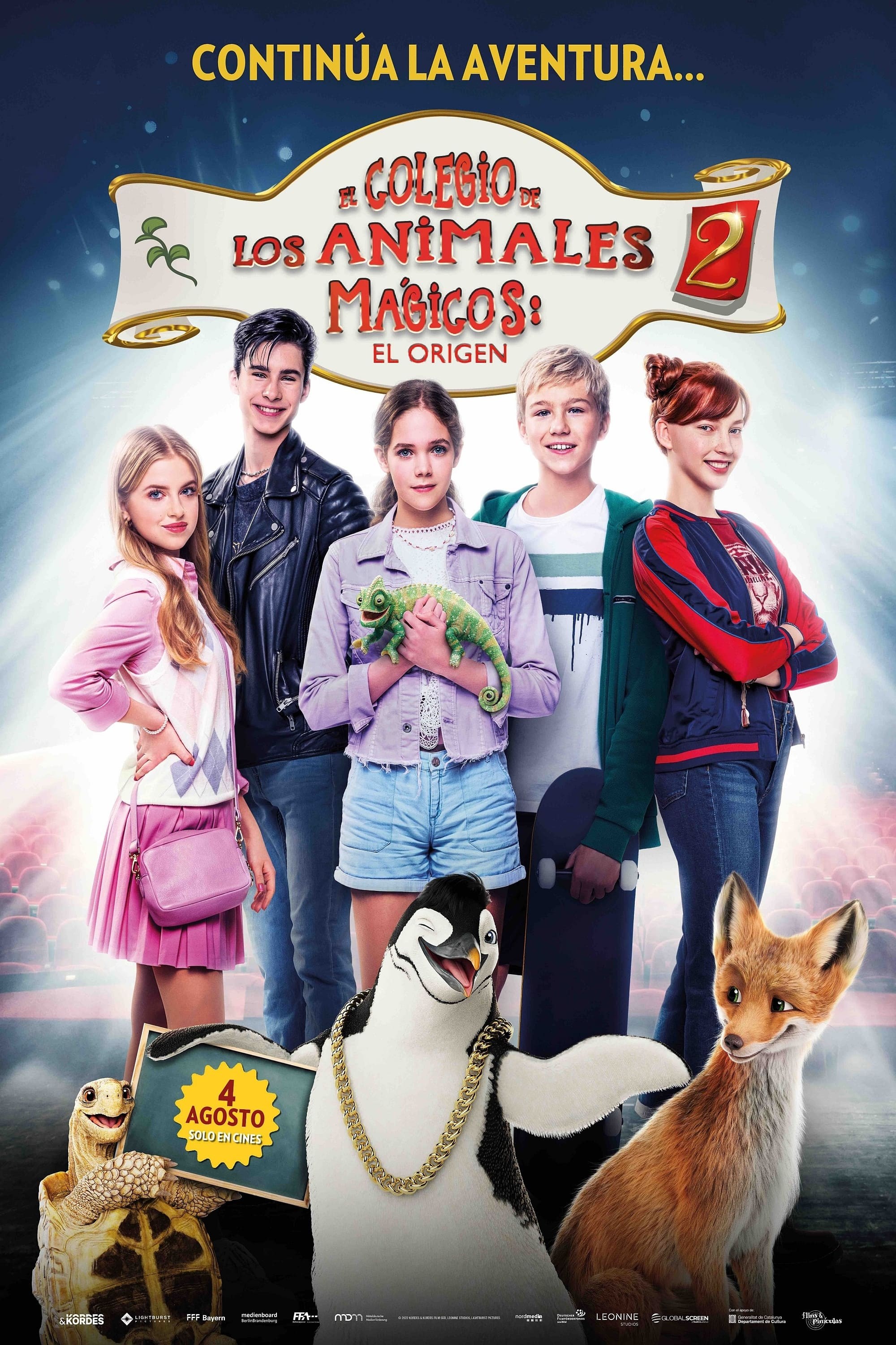 Poster de EL COLEGIO DE LOS ANIMALES MÁGICOS 2: EL ORIGEN en español