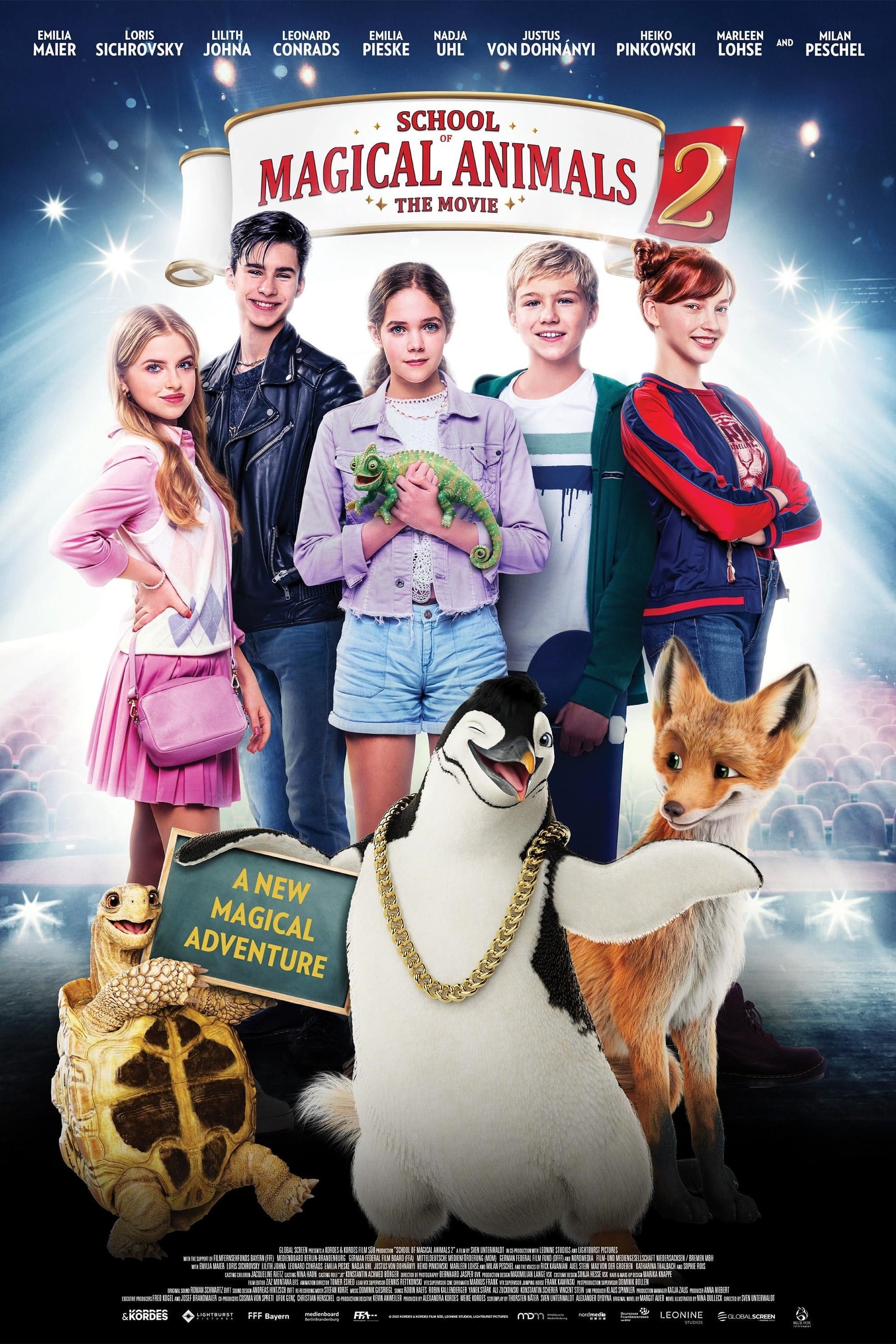 Poster de EL COLEGIO DE LOS ANIMALES MÁGICOS 2: EL ORIGEN en inglés