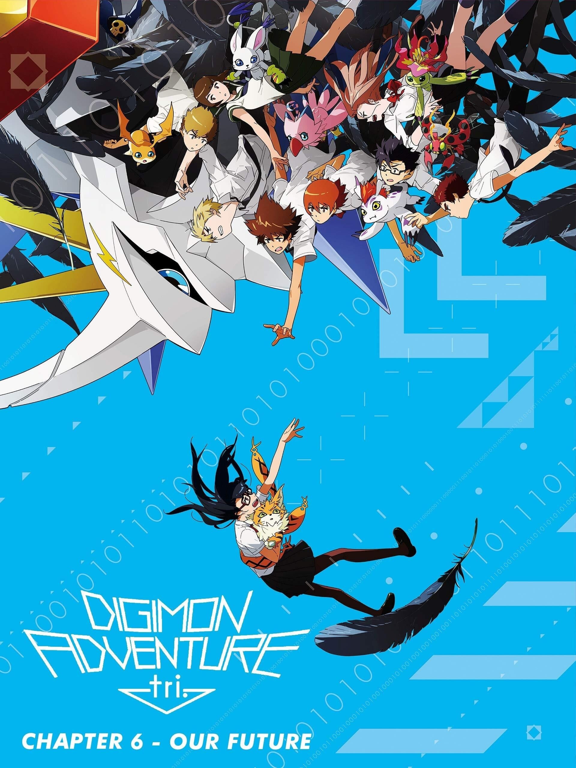 Poster de DIGIMON ADVENTURE TRI. 6: BOKURA NO MIRAI en inglés