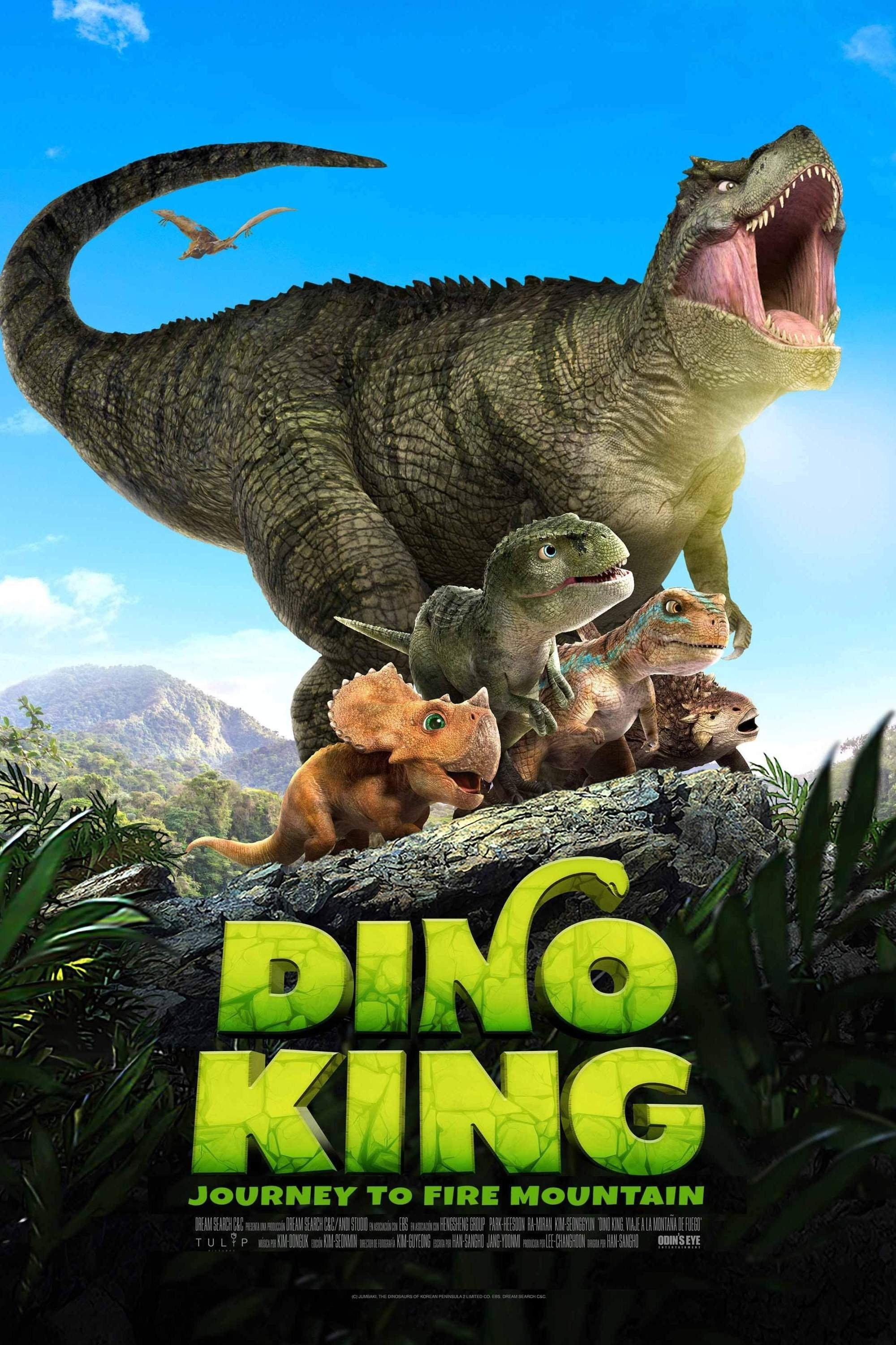 Poster de DINO KING 3D: JOURNEY TO FIRE MOUNTAIN en español