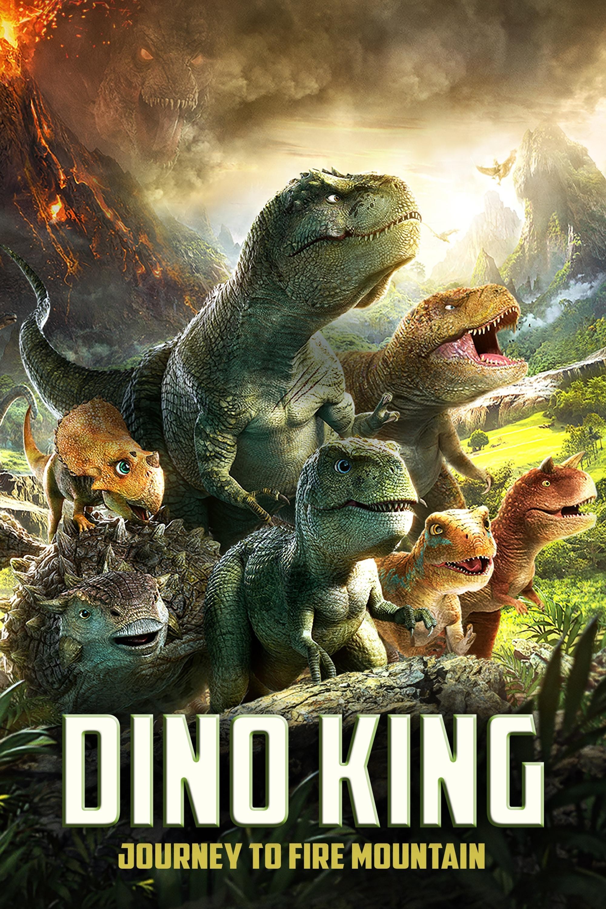 Poster de DINO KING 3D: JOURNEY TO FIRE MOUNTAIN en inglés