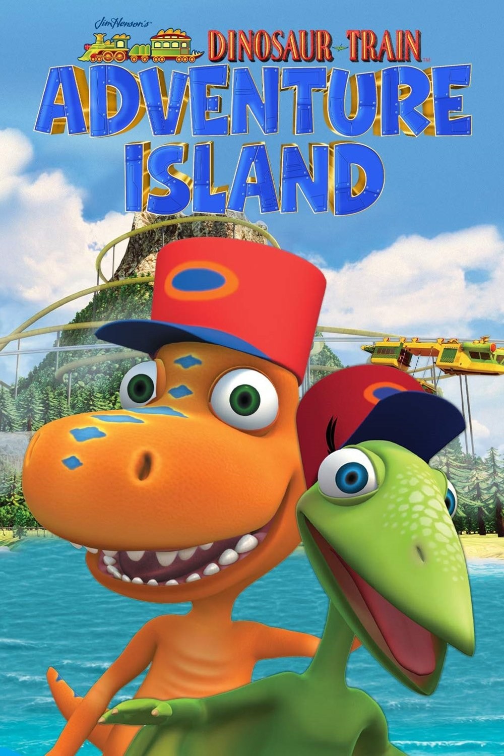 Poster de DINOSAUR TRAIN: ADVENTURE ISLAND en inglés