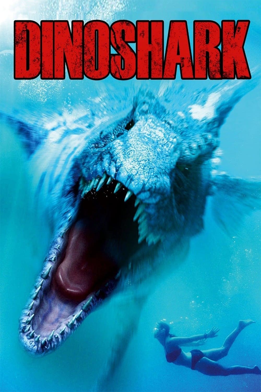 Poster de DINOSHARK en inglés